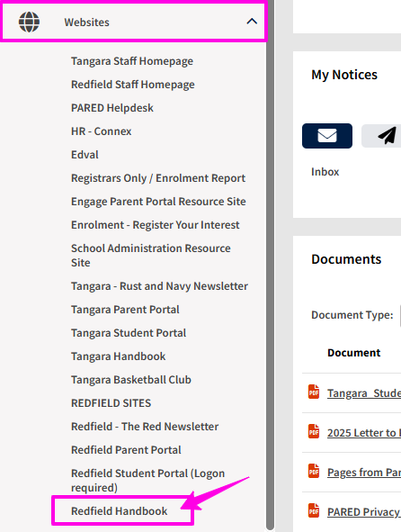 Redfield Engage Portal